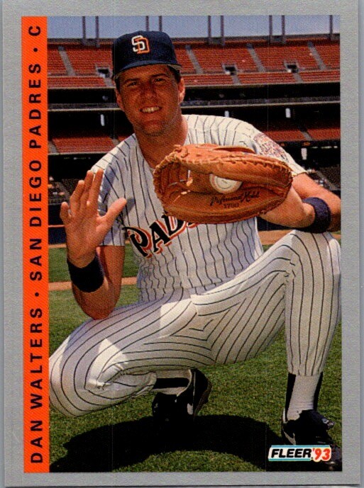 1993 Fleer #149 Dan Walters San Diego Padres Rookie RC