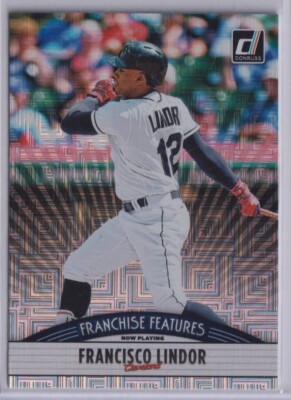 2019 Donruss Franchise Features Vector #2 Francisco Lindor/Fernando Tatis Jr.