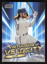 Bo Bichette Virtuosos of Velocity 2023 Stadium Club #VV-19 Toronto Blue Jays