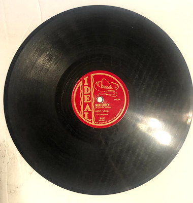 Beto Villa  Latin 78 rpm 10'' record Monterrey / Morir Sonando