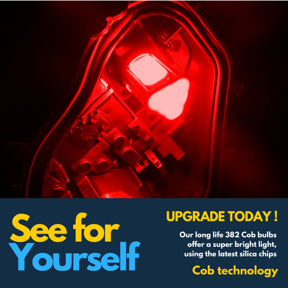 Ford Transit MK7 Brake Light Bulbs Led Red Stop Tail Light Bulbs Xenon