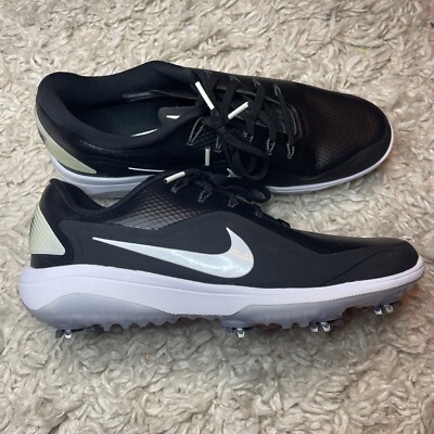 Nike React Vapor 2 Golf Shoes BV1135-001 Black White Men's Size 8.5 NEW