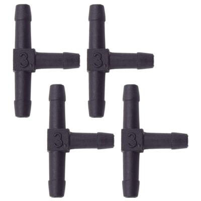 4 x YOU.S Original Schlauchverbinder Zwischenstück RGV Ø 3x3x3 mm - T-Stück