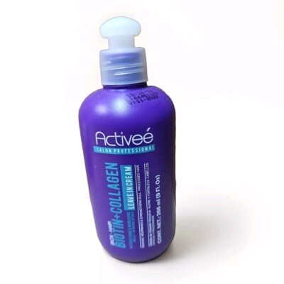 ACTIVEE BIOX HAIR BIOTIN & COLLAGEN LEAVE IN CREM RENEW 9 FL OZ.