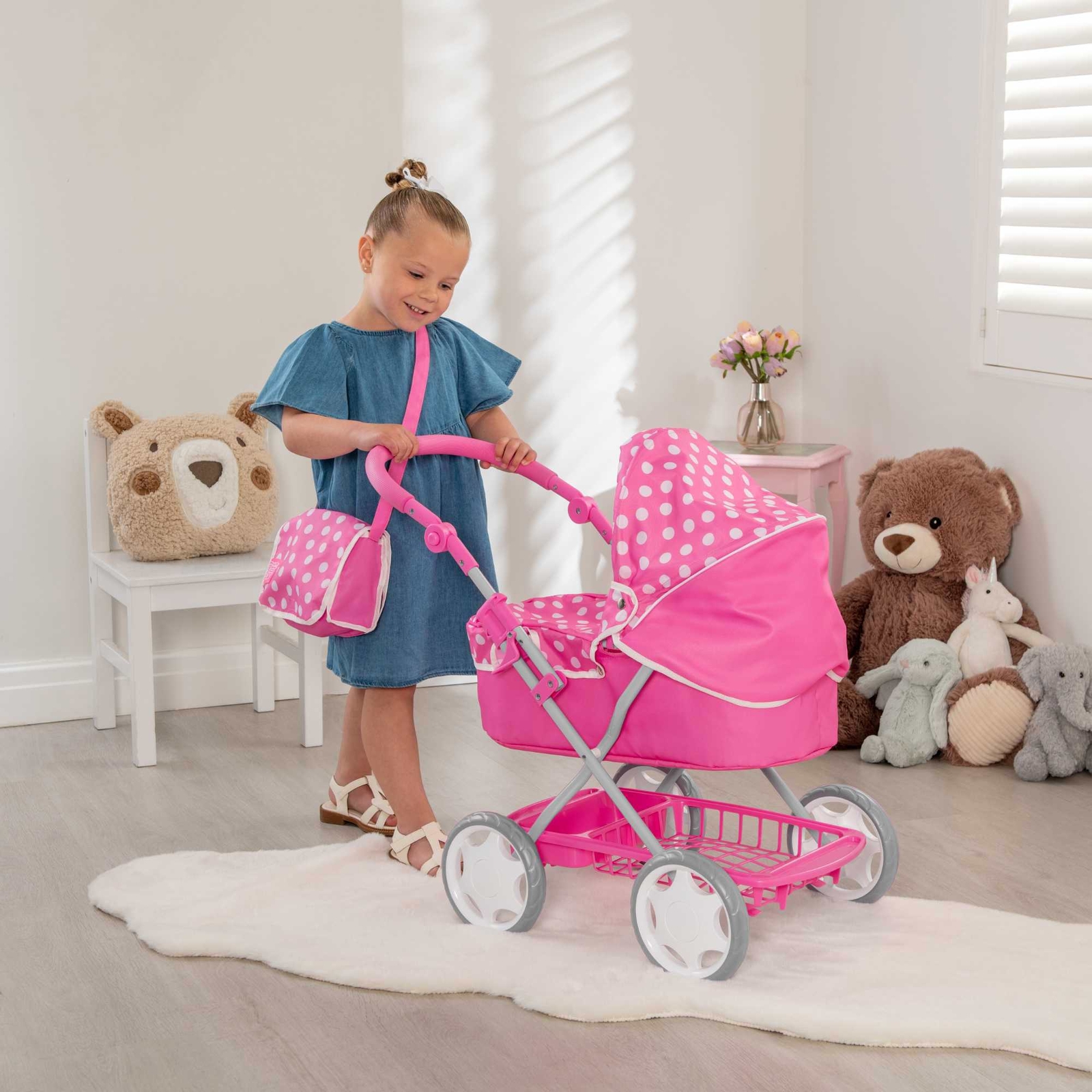 Dolly Tots Junior Dolls Pram eBay
