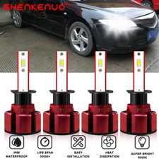 For Mazda 6 2003-2008 6000k Combo Led Headlight Bulbs High Low Beam Kit Bright