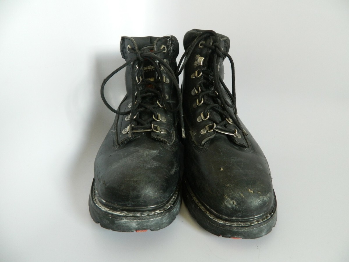 Harley Davidson Boots Size 13 Motorcycle Ansi Z41 PT 99 Black Leather Safety Toe Harley-Davidson® Men main image 3