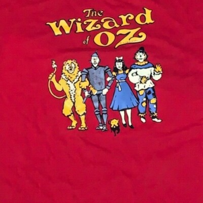 トップス 90s Wizard Of Oz movie promo T-shirt Vintage 90s The Wizard of Oz Movie Promo Graphic Tee Shirt XL | eBay
