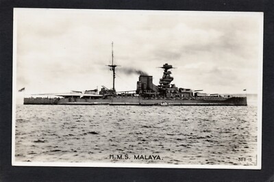 AK HMS Malaya Marineschifffahrt Royal Navy Schiff RP