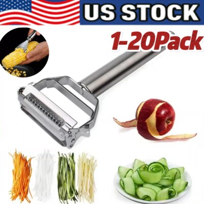 Stainless Steel Potato Peeler Vegetable Grater Fruit Slicer Carrot Cutter Tools