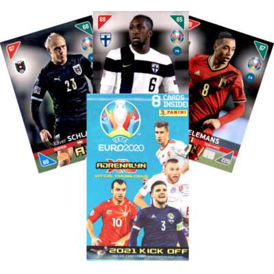 UEFA EURO 2021 Kick OFF Trading Cards Einzelkarten 1-144 zum aussuchen