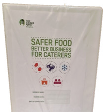 Safer Food Better Business Caterers Pack 2025 +24 Month Diary Full Pack+ A4 Sign