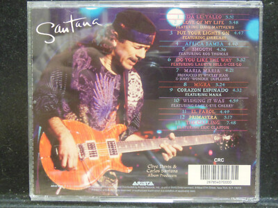 Santana Supernatural, CD w/ Case, Art & Tracking | eBay