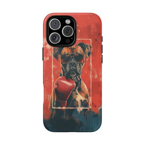 Boxer Dog Boxing Gloves - Phone Ink Cover Case for iPhone, Galaxy, Pixel - 第 10/281 張圖片