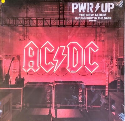 AC/DC - POWER UP - YELLOW VINYL LP  '' NEW, SEALED ''