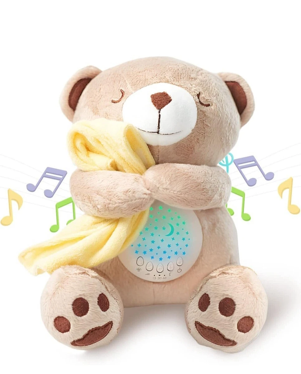 White noise teddy to help baby sleep 2025