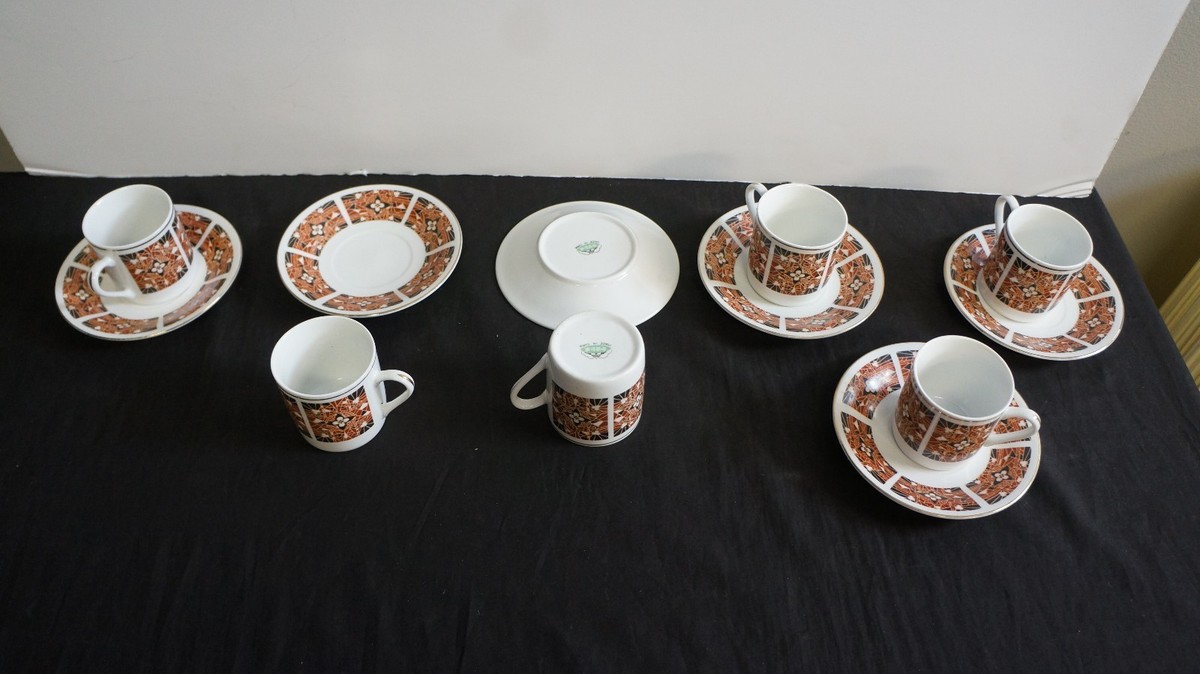 12 Piece Espresso Set 6 Cup 6 Saucer In BOX | eBay 12 Piece Espresso Set 6 Cup 6 Saucer In BOX | eBay