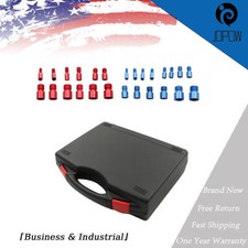 26pcs Inch  Metric Set Nut  Bolt Thread Checker Identifier Thread Gauges Box