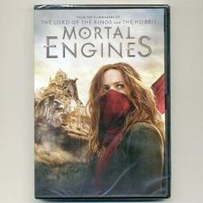 Mortal Engines 2018 PG-13 post-apoc future adventure movie new DVD Peter Jackson