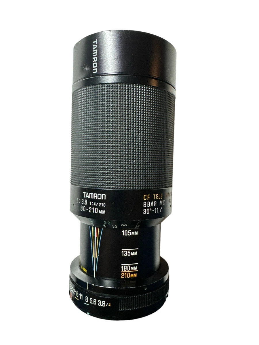 Tamron Camera Lenses 80-210mm Focal f/3.8-4 Maximum Aperture for