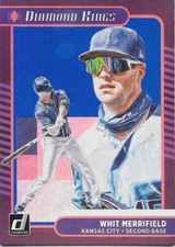 2021 Donruss Baseball WHIT MERRIFIELD Diamond Kings Holo Blue - ROYALS - #9