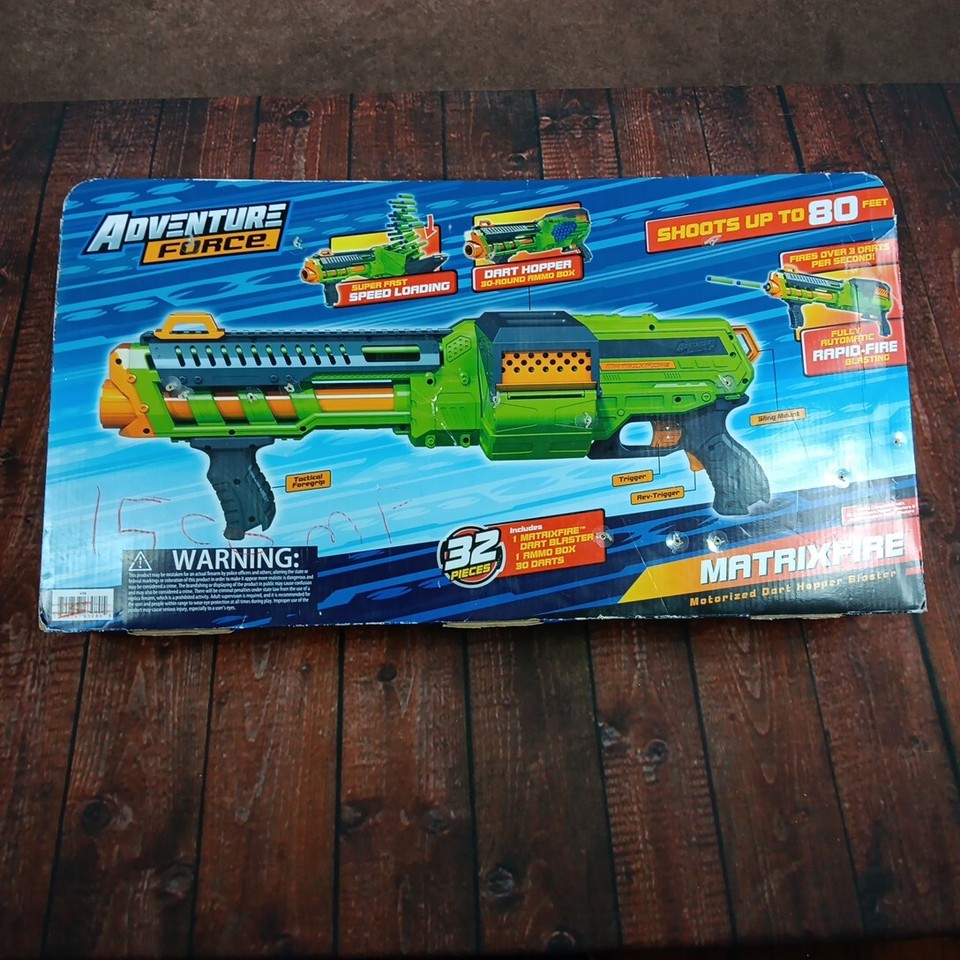 🔫 Adventure Force™ Matrixfire HopperFed Motorized Foam Dart Blaster