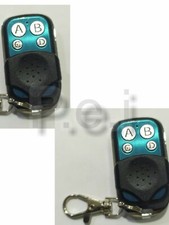 2 TELECOMANDI UNIVERSALE 4 CANALI CANCELLO PROGRAMMABILE 433MHZ