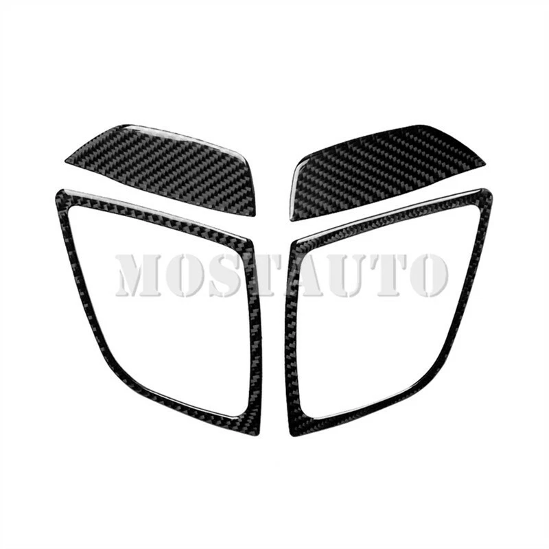 For Mazda 3 Carbon Fiber Dashboard Side Air Vent Outlet Cover Trim 2014-2018 - image 3 of 4