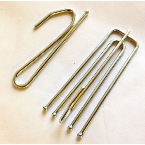 Rufflette Deep Pinch Pleat Long Neck End Curtain Prong Hooks Various