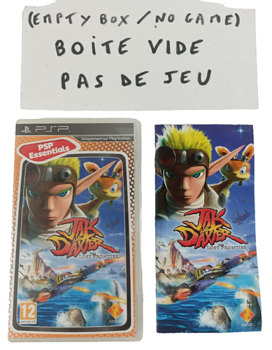 Jeu PSP Jak And Daxter The Lost Frontier - Version Promo/presse FR - Très Bon état