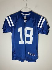 Vtg Reebok NFL Indianapolis Colts Peyton Manning Jersey Youth Medium 10-12