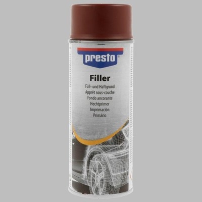 PRESTO Füller Filler Haftgrund Grundierung Primer Acryl Lack rot 400ml 308059