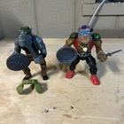 1988 TMNT BEBOP & ROCKSTEADY Not COMPLETE VINTAGE NINJA TURTLES Action Figures