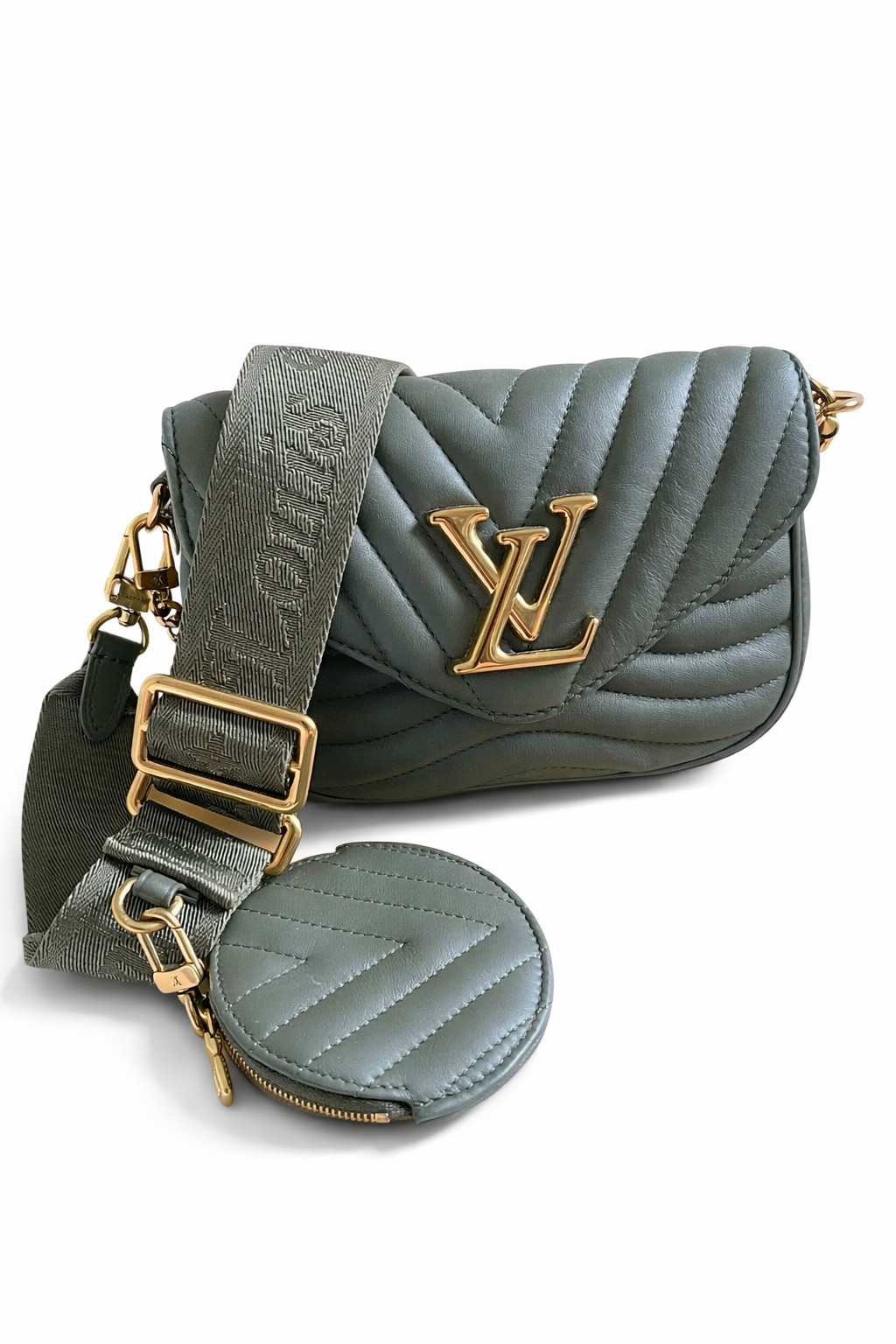 Louis Vuitton Multi Pochette Shoulder Bag Khaki