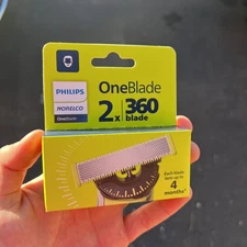Philips 2x OneBlade 360 Replacement Blade QP420/80