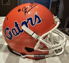 Jevon Kearse Florida Gators Signed Schutt Rep Full Size Helmet Beckett Cert
