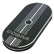 Ford Racing Air Cleaner Aluminum Oval With Cobra Script Mustang V8