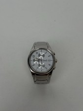 Dolce & Gabbana Analog White Dial Chronograph Wristwatch