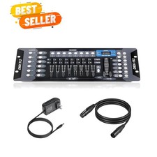DMX Controller for dj Lights Dmx512 Light Controllers 192 Channel DMX Board w...
