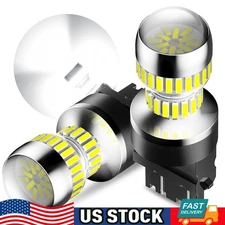 AUXITO 3156 3157 4157 LED Backup Reverse Light Bulbs 6000K Xenon White Bright US