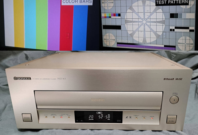 Pioneer HLD-X9 Hi-Vision LD Muse Gold Laser Disc Player HiVision