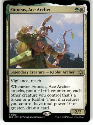 #ad Finneas Ace Archer #212 NM Bloomburrow BLB Magic MTG $1.99