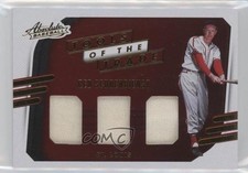 2021 Panini Absolute Tools of the Trade 3 Swatch Red Schoendienst HOF a8r