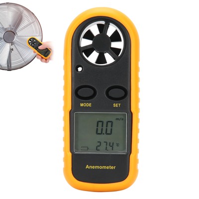 Windgeschwindigkeitsmesser Digital Anemometer Handheld-Windtemperatur-Messge CHP