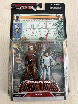 Star Wars Hasbro Comic Packs #04 Chewbacca & Han Solo 2006