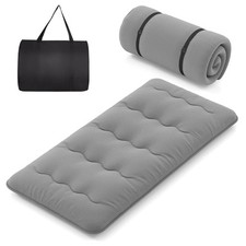 Twin Futon Mattress Japanese Floor Sleeping Pad Washable Cover Carry Bag