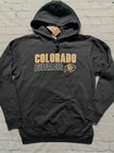 Men's Large NCAA Colorado Buffaloes Classic Pocket Hoodie Hooded Sweatshirt NEW