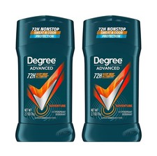 Degree Men Advanced Protection Antiperspirant Deodorant   2 Pack, 2.7oz