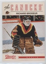2012-13 Panini Classics Signatures Richard Brodeur #55 5r8