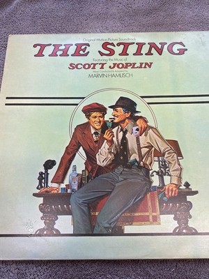 The Sting Soundtrack Scott Joplin Vinyl Record LP MCF2537 VGC